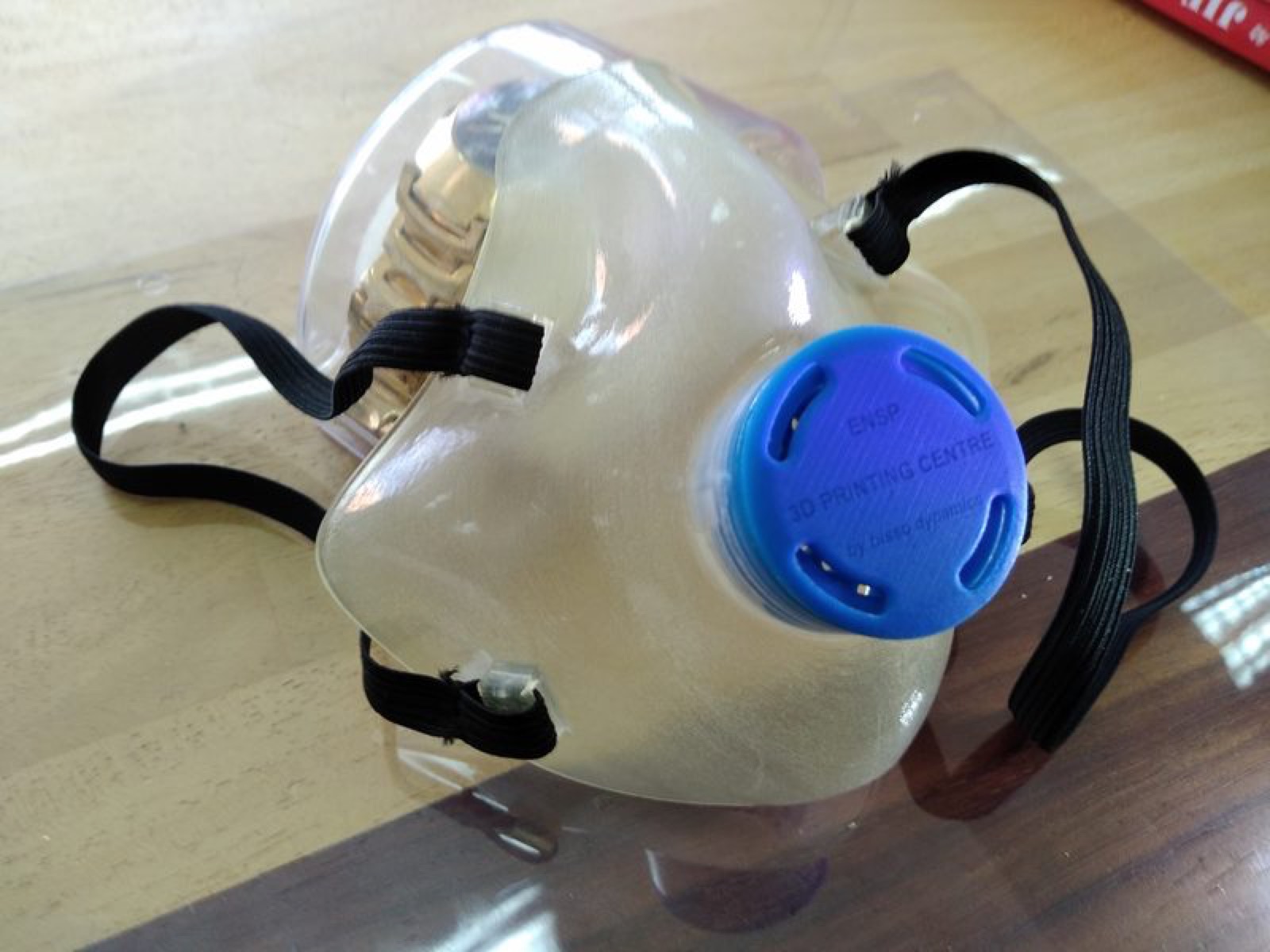 3D printed reusable face mask