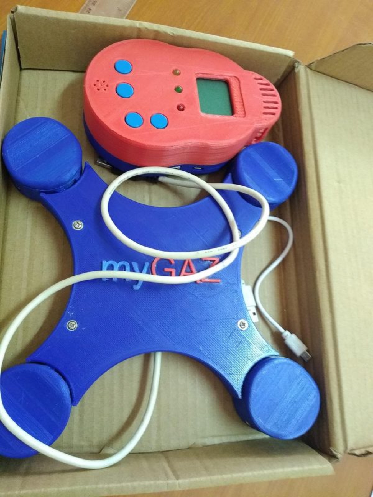 MYGAZ V3 3D printed enclosure